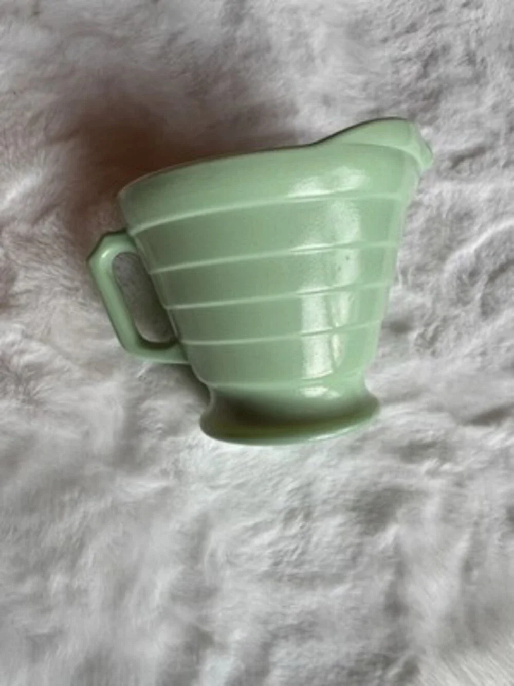 Mint Green Pastel Green Vintage Coffee Tea Creamer Pitcher Nostalgic Kitchen
